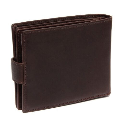 Pánská kožená peněženka RFID Curtis C08.051201 hnědá zadní strana