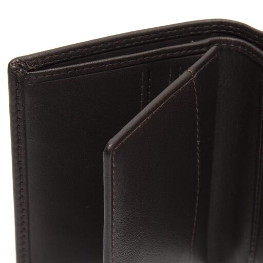 Pánská kožená peněženka RFID Vincent C08.052501 hnědá detail