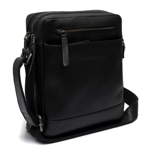 Kožená taška přes rameno The Chesterfield Brand Arnhem černá C48.129000 - přední strana