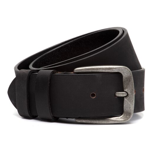 The Chesterfield Brand Pánský kožený pásek z buvolí kůže Fuji C60.009700 černý