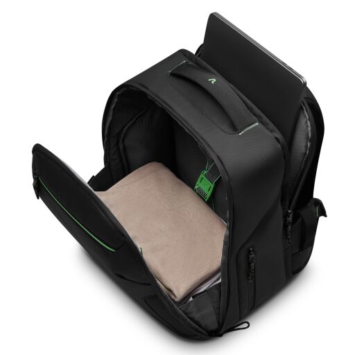 Roncato Batoh do letadla 40x30x20 cm Ryanair/ Wizz Air Norway 41421901 černý otevřený