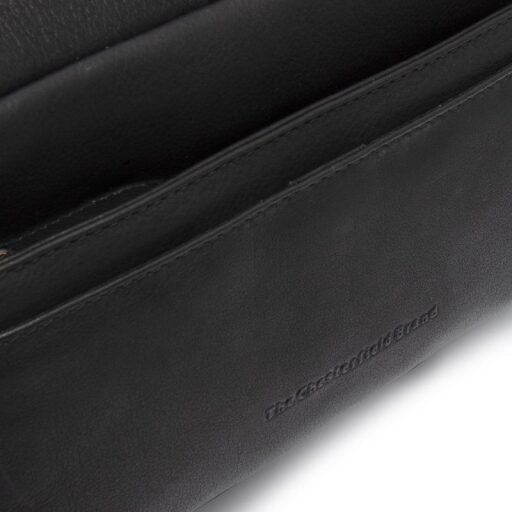 The Chesterfield Brand Dámská kabelka přes rameno Liora C48.142000 černá logo