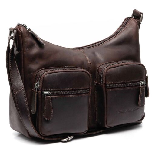 The Chesterfield Brand Kožená kabelka přes rameno Valenora C48.141101 hnědá