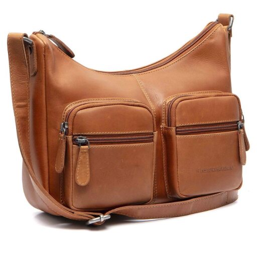 The Chesterfield Brand Kožená kabelka přes rameno Valenora C48.141131 koňaková