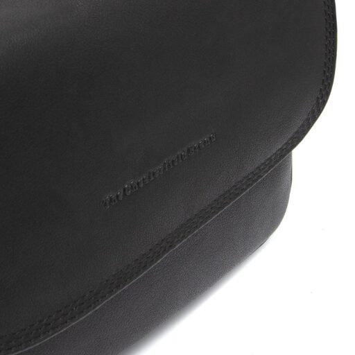 The Chesterfield Brand Kožená kabelka přes rameno Miloa C48.142100 černá logo