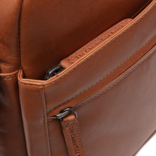 The Chesterfield Brand Kožená taška na doklady Anzora C48.139931 koňaková detail