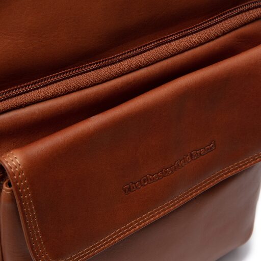The Chesterfield Brand Kožená taška na doklady Montira C48.139831 koňaková logo