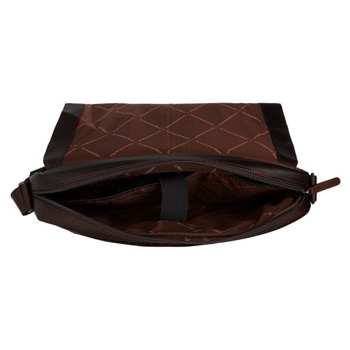 The Chesterfield Brand Kožená crossbody taška na notebook C48.055201 Richard hnědá přihrádky