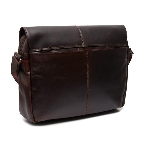 The Chesterfield Brand Kožená crossbody taška na notebook C48.055201 Richard hnědá zadní strana