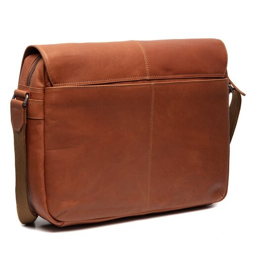 Pánská kožená taška na notebook značky The Chesterfield Brand Richard C48.055231 koňaková zadní strana