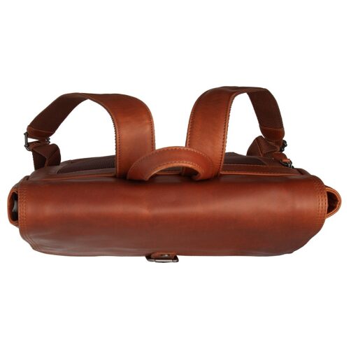The Chesterfield Brand Kožený batoh na notebook Farrow C58.071631 koňakový horní náhled
