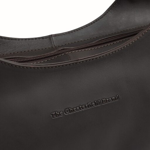 The Chesterfield Brand Kožená kabelka na notebook  Mireya C38.023201 hnědá logo