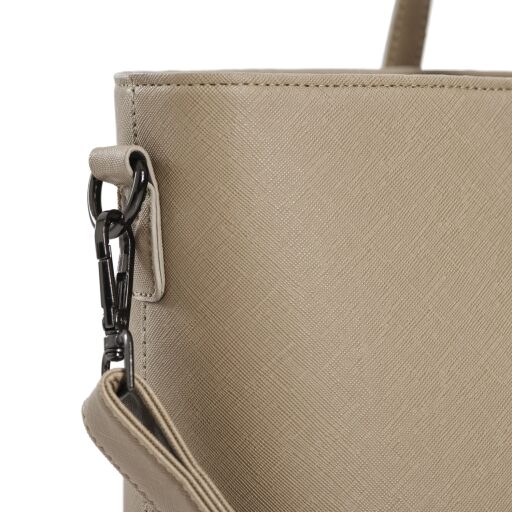 DANIEL RAY velká shopper kabelka na notebook 15,6" Lithgow DR18.1619.06 smetanová detail