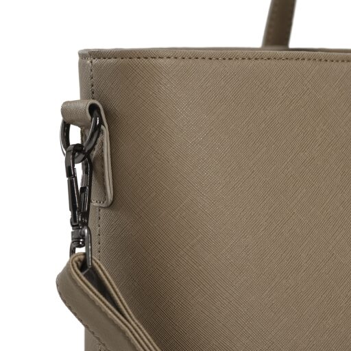 DANIEL RAY velká shopper kabelka na notebook 15,6" Lithgow DR18.1619.39 béžová detail
