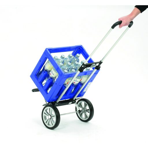Andersen Nákupní taška na kolečkách ALU STAR SHOPPER® HOLM 115-162-90 modrá