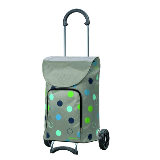 Andersen Nákupní taška na kolečkách s termopřihrádkou SCALA SHOPPER® KIRA 112-136-20 stříbrná