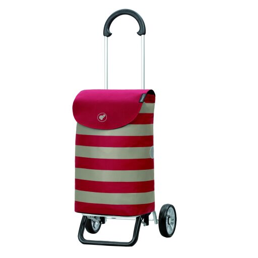 Andersen Nákupní taška na kolečkách SCALA SHOPPER® PLUS IDA 133-164-70 červená