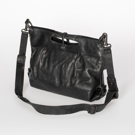 Mrs. Muffin 40301-0 aunts&uncles Grandma´s Luxury Club dámská crossbody kabelka černá - zadní strana