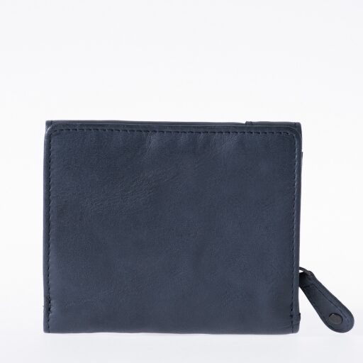 a&u Dámská kožená peněženka s klopou Grandma´s Luxury Club Chelsea 42216-97 modrá zadní strana