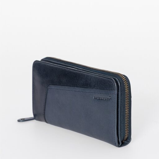 aunts & uncles Dvoudílná dámská kožená peněženka RFID Grandma´s Luxury Club Tilda 42210-97 midnight blue - boční pohled