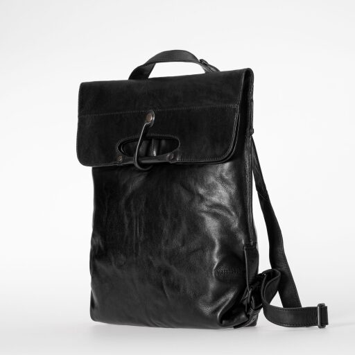aunts & uncles Grandma´s Luxury Club Mrs. Apple Strudel Dámský kožený kabelkový batoh 2v1 40457-0 black smoke