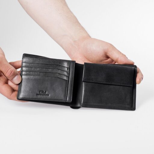 aunts & uncles Pánská kožená peněženka RFID Norwegians Bjarne 52110-0 černá
