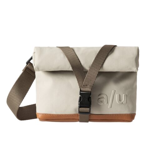 Roll top kabelka přes rameno / kolem pasu aunts & uncles Japan Tsu 10227-24 smetanově bílá přední strana