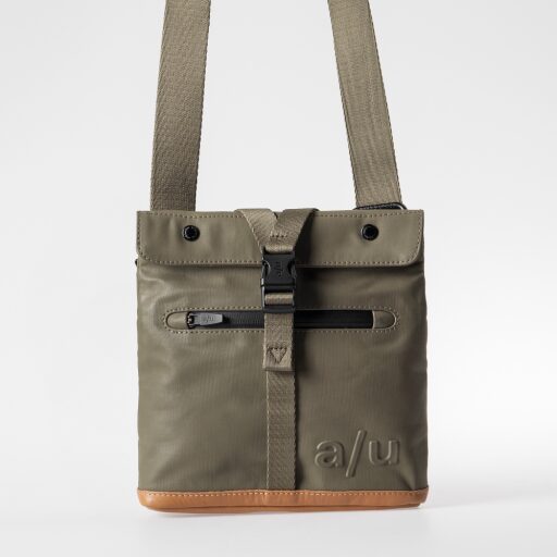 roll top taška přes rameno / kabelka kolem pasu 2v1 aunts & uncles kolekce Japan Tsu 10227-9 zelená 