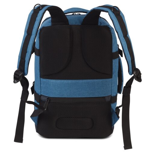 BestWay Cestovní batoh 40x25x20 cm Cabin Pro Small 40290-5300 modrý zádové popruhy