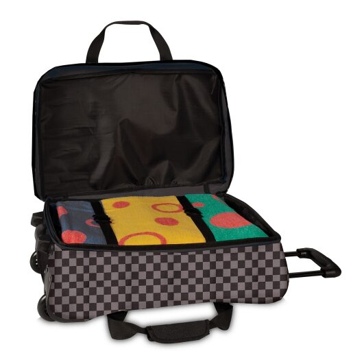 BestWay Cestovní taška na kolečkách - palubní zavazadlo 40217-0117 černo-šedá