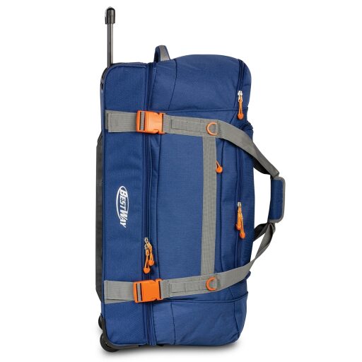 BestWay XXL cestovní taška na kolečkách 40267-0600 námořnická modrá