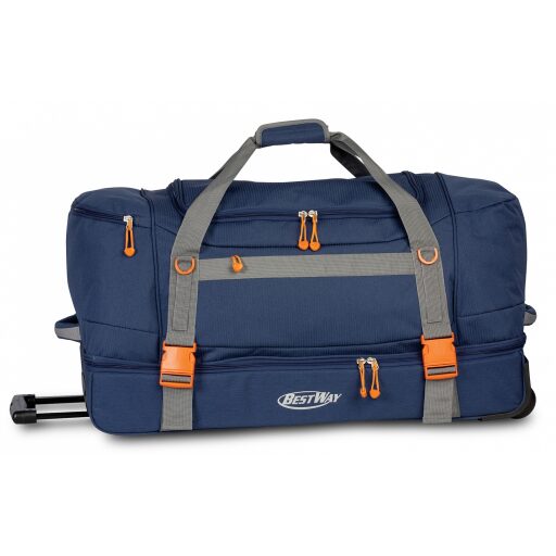 XXL cestovní taška na kolečkách BestWay  40267-0600 námořnická modrá 