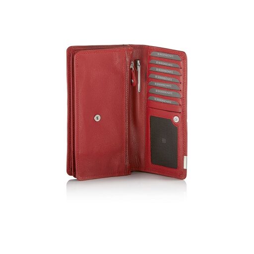 BODENSCHATZ Dámská kožená peněženka 8-356 KN červená