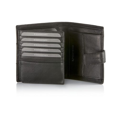 BODENSCHATZ Pánská kožená peněženka 8-209 PM černá