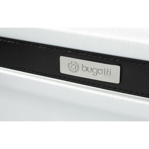 Bugatti Cestovní kufr Corium L 49710243 stříbrný