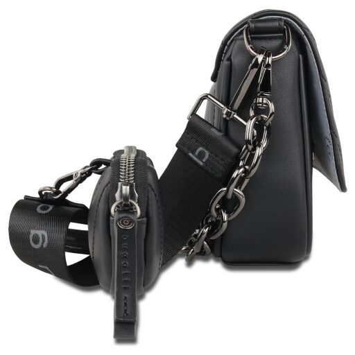 Bugatti Dámská crossbody kabelka s peněženkou 2v1 SIRA 49332001 černá