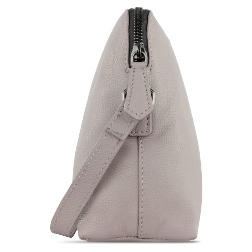 Elegantní dámská kožená kabelka Bugatti Shoulder Bag Small 49480162 béžová - boční pohled