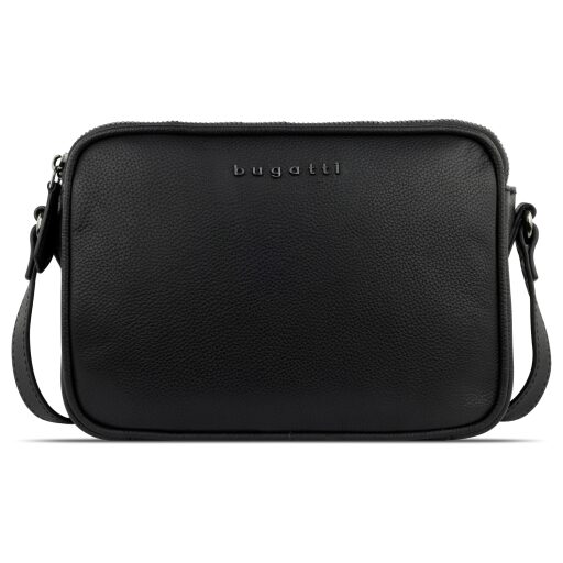 Dámská kožená kabelka Bugatti Small Shoulder Bag 49480201 černá