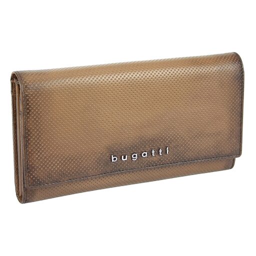 Dámská kožená peněženka Bugatti PERFO 49397602 hnědá 