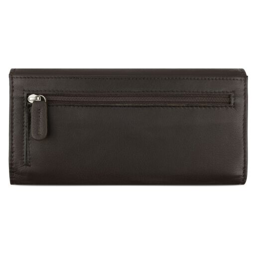 Bugatti Banda Ladies Wallet 49133502 Elegantní dámská kožená peněženka s klopou - zadní strana