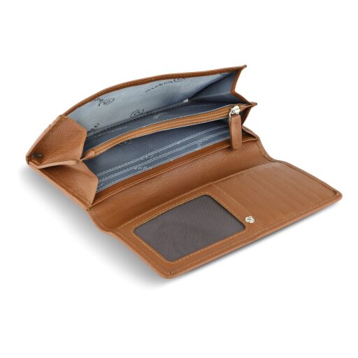 Bugatti Banda Ladies Wallet 49133507 Dámská kožená peněženka s klopou - vnitřní členění