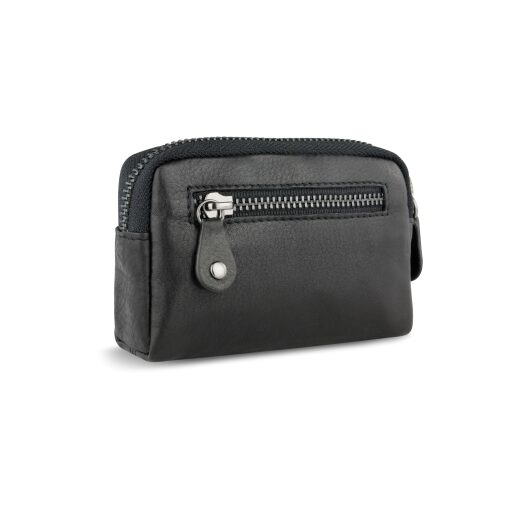 Kožená klíčenka / RFID pouzdro na klíče Bugatti Nome Key Case 49160501 černé