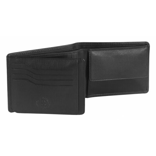 Bugatti Kožená peněženka Simbiosi 49316601 černá