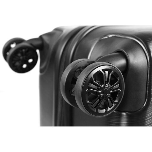 Bugatti Palubní cestovní kufr Corium S 49710043 stříbrný