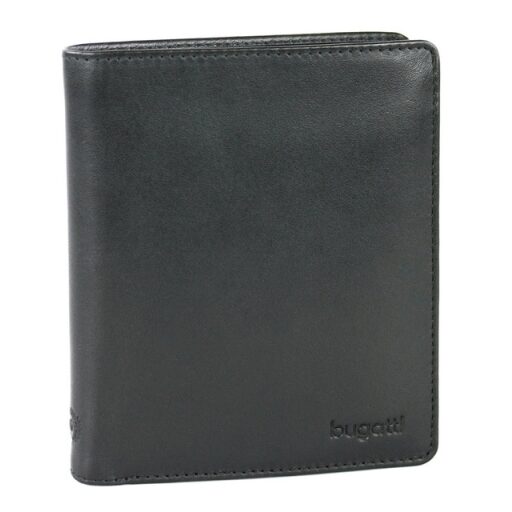 Pánská kožená peněženka Bugatti PRIMO 49107601 černá 