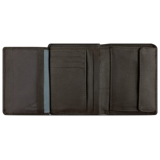 Pánská kožená peněženka RFID Bugatti Banda 49133102 hnědá - vnitřní uspořádání