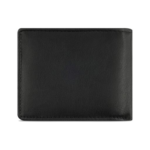 Bugatti Banda Pánská kožená peněženka RFID 49133001 černá - zadní strana