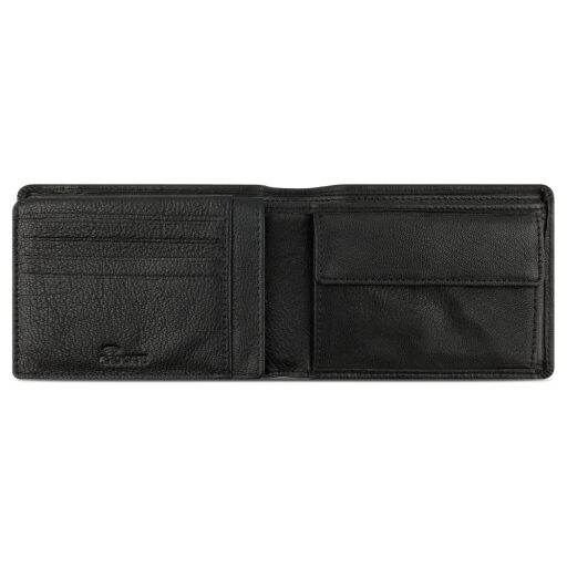 Bugatti Pánská kožená peněženka RFID Banda Wallet With Flap 49133201 černá - otevřená