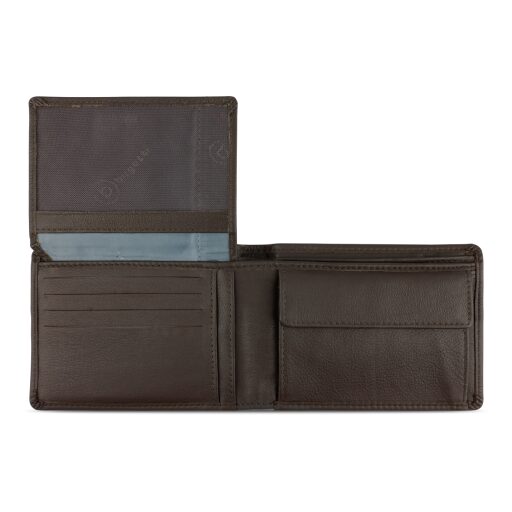Pánská kožená peněženka Bugatti Bomba Combi Style Wallet 49135202 hnědá
