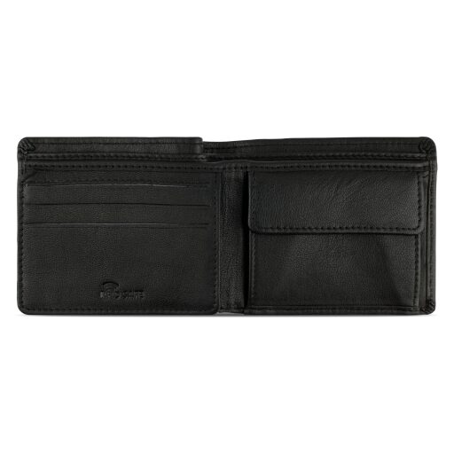 Malá pánská kožená peněženka RFID Bugatti Bomba 49135001 černá